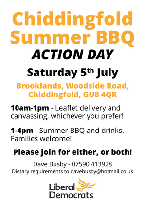 Chiddingfold BBQ & Action Day