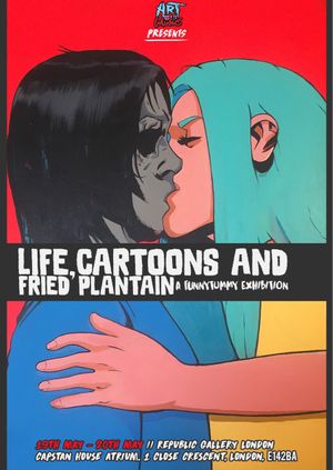 Art Meets Music Presents: Life, Cartoons And Fried Plantain A Funny Tummy Exhibition