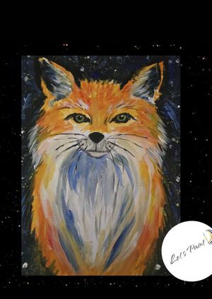 NAILSWORTH- Let's Paint N' Sip ( Starry Fox)