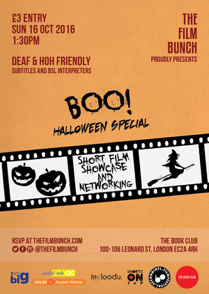The Film Bunch Short Films & Networking: Halloween Special