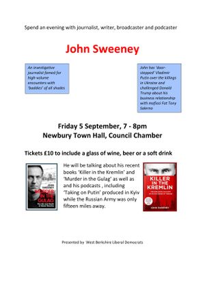 An Evening with John Sweeney