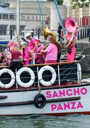 Sancho Panza presents The Pink Ship