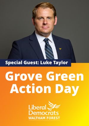 Grove Green Action Day with Luke Taylor MP