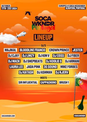 Soca Wkndr Portugal Single Events