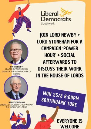 Fundraising Dinner with Lib Dem Lords