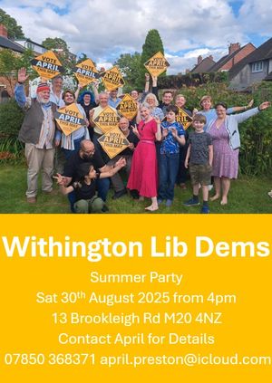 Withington Summer Party