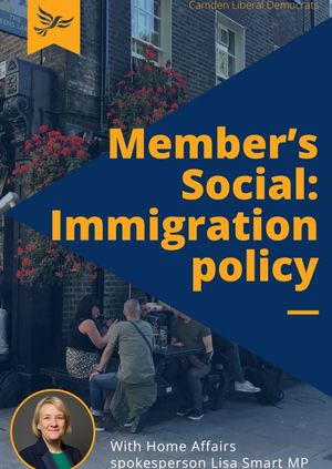 Members Social - Immigration Policy - POSTPONED