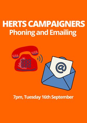 Herts Summer Training: Phoning and Emailing