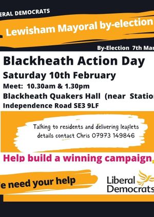 Blackheath Action Day