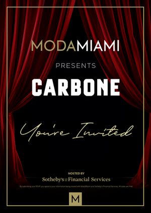Carbone Dinner at ModaMiami