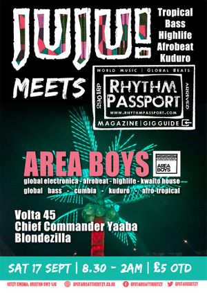 JUJU meets Rhythm Passport! Feat. AREA BOYS