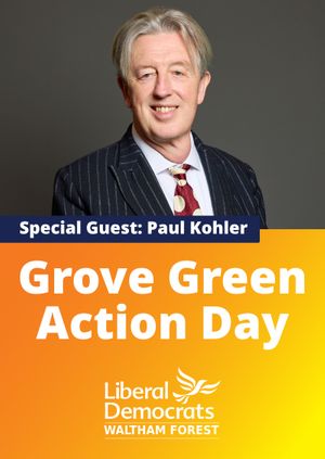 Grove Green Action Day with Paul Kohler MP