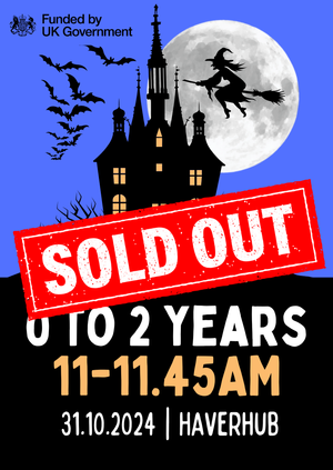 Halloween Party 0-2 years 11-11.45am