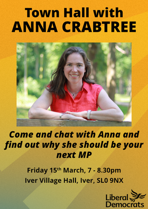 Town Hall with Anna Crabtree