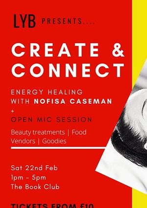 Create & Connect: Energy Healing with Nofisa Caseman