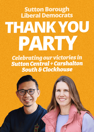 Sutton Borough Thank You Party