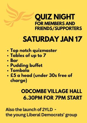 Yeovil Lib Dem Cross constituency Quiz