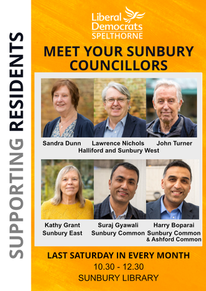Sunbury Councillor Surgery