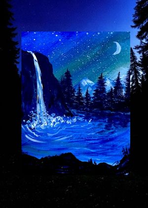 NAILSWORTH - Let's Paint N' Sip Midnight Falls
