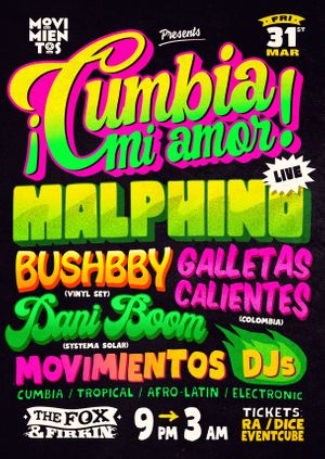 Movimientos Presents: ¡Cumbia, Mi Amor!